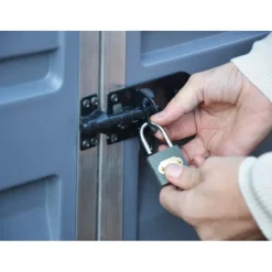 Canopia Skylight Casetta Da Giardino in Policarbonato 303X185X217 cm Grigio