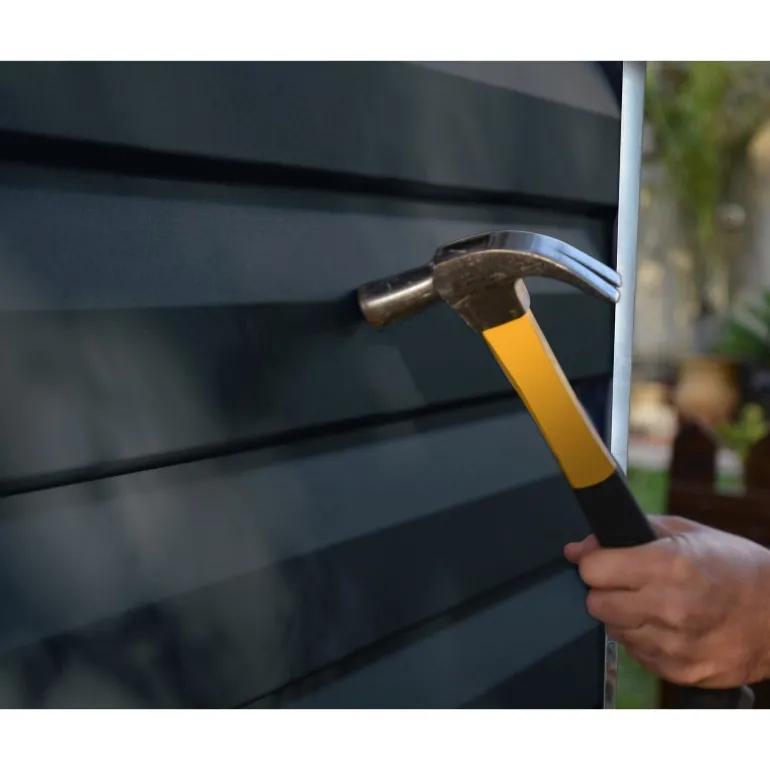 Canopia Skylight Casetta Da Giardino in Policarbonato 176X120X203 cm Grigio Scuro