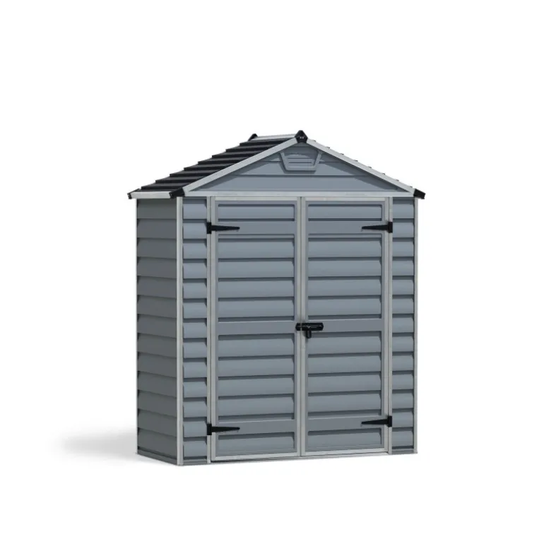 Canopia Skylight Casetta Da Giardino in Policarbonato 90X185X217 cm Grigio