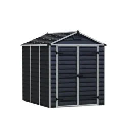 Canopia Skylight Casetta Da Giardino in Policarbonato 229X185X217 cm Grigio Scuro