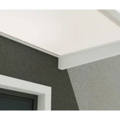 Canopia Sophia Pensilina Da Esterno 215X95 cm - Struttura Bianca Pannelli Opal Bianco