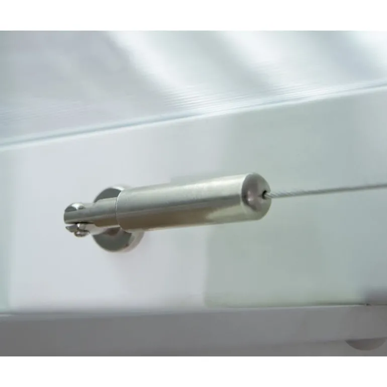 Canopia Tenda da Tetto Per la Pergola 3X8.6 m Bianco