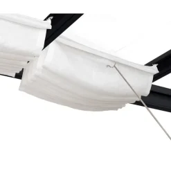 Canopia Tenda da Tetto Per la Pergola Stockholm 3.4X3.7 m Bianco