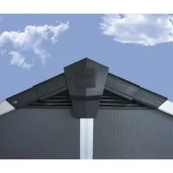 Canopia Yukon Casetta Da Giardino in Policarbonato 395X332X252 cm Grigio