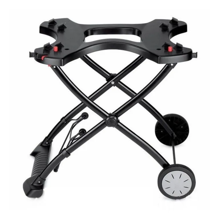 Carrello Pieghevole per Weber Q Serie 1000 e 2000 Cod. 6557