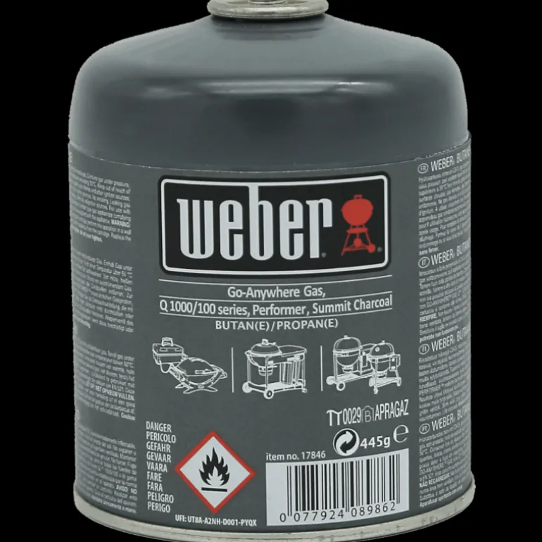 Cartuccia Gas Weber 445 g Weber Cod. 17846