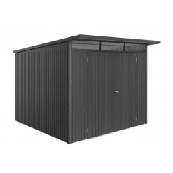 Casetta da Giardino in Metallo AVANTGARDE A7 ECO Biohort con Porta a Due Battenti