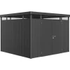 Casetta da Giardino in Metallo HIGHLINE 6 con Porta a Due Battenti Biohort