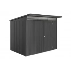 Casetta da Giardino in Metallo AVANTGARDE A5 ECO Biohort con Porta a Due Battenti