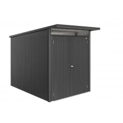 Casetta da Giardino in Metallo AVANTGARDE A3 ECO Biohort con Porta a Due Battenti