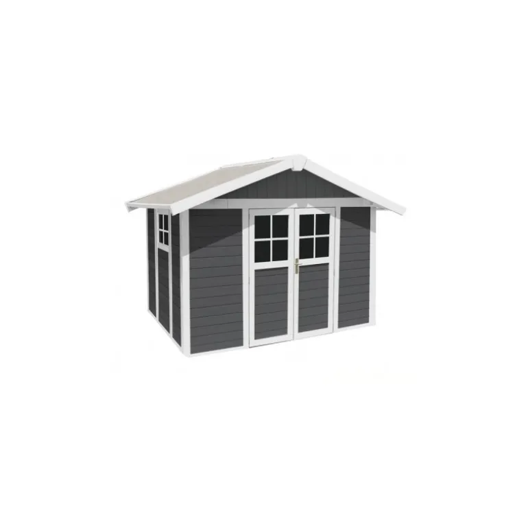 Casetta da Giardino in Resina DECO 7 GREY Grosfillex