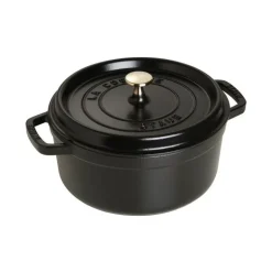 Cocotte 24 cm Nera in Ghisa