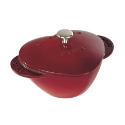 Cocotte Cuore 20 cm Rossa in Ghisa