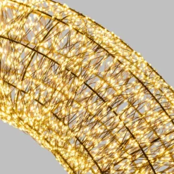 Corona 3D Marrone Ø 110cm HDM 15000 MicroLED BIANCO CALDO e BIANCO FREDDO