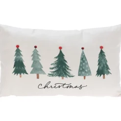 Cuscino Decoravito Alberi Natale 30x50 Cm. Pezzo Singolo