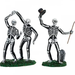 Dancing Skeletons Set Of 2 Cod. 72377