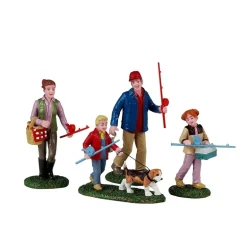 Family Fishing Day Set Of 4 Cod. 42327