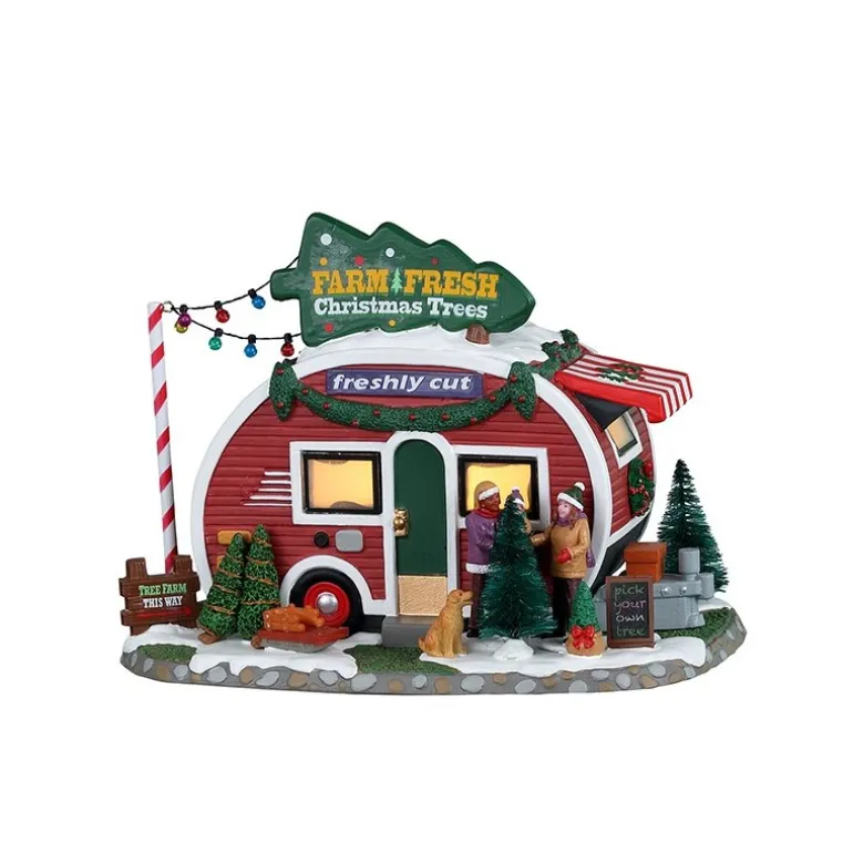 Farm Fresh Christmas Trees con Alimentatore Cod. 25928