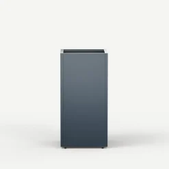 Fioriera Alta Herstera PLANTER COLUMN in Metallo colore Antracite 50x50x100 cm