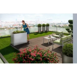 Fioriera BELVEDERE 100 in Metallo Biohort