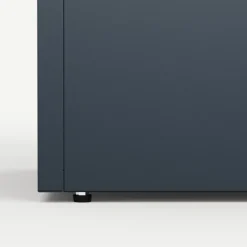 Fioriera Cubo Herstera PLANTER CUBE 70 in Metallo colore Antracite 70x70x70 cm