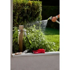 Fontana da Giardino Aquapoint Triangle da Interrare Bronzo Metal