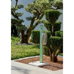 Fontana da Giardino Aquapoint Triangle Ground Verde Kaki