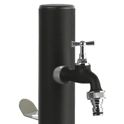 Fontana da Giardino Aquapoint Loop da Interrare Nero Metal