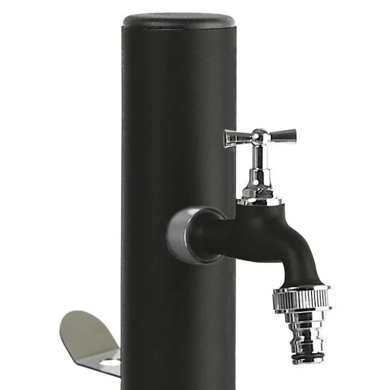 Fontana da Giardino Aquapoint Loop da Interrare Nero Metal