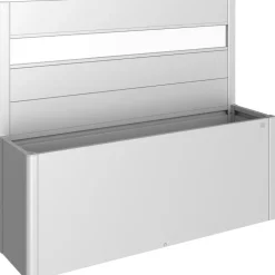 Frangivista con Elemento Vetro per Fioriera BELVEDERE in Metallo Biohort