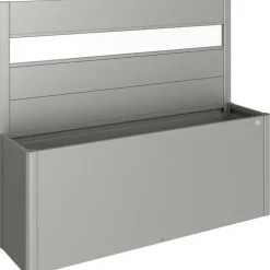 Frangivista con Elemento Vetro per Fioriera BELVEDERE in Metallo Biohort