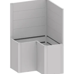 Frangivista per Fioriera BELVEDERE L in Metallo Biohort