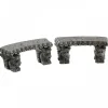 Gargoyle Stone Benches Set Of 2 Cod. 84370