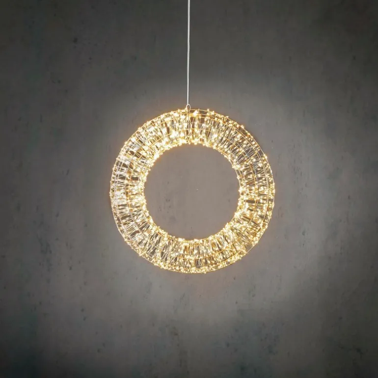 Ghirlanda Illuminata 2000 LED Bianco Caldo IP44