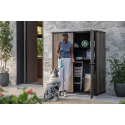 Keter Armadio in Resina SIGNATURE VERTICAL NOCE