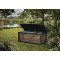 Keter Baule in Resina SIGNATURE DECO BOX 150 NOCE