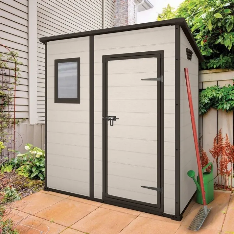 Keter Casetta da Giardino in Resina MANOR Pent 6x4 Beige