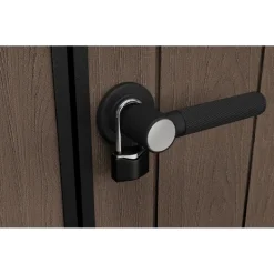 Keter Casetta da Giardino in Resina NEWTON PLUS 1375 - Doppia Scelta di Montaggio