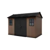 Keter Casetta da Giardino in Resina NEWTON PLUS 1175 - Doppia Scelta di Montaggio