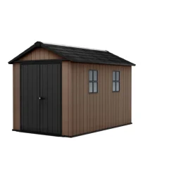 Keter Casetta da Giardino in Resina NEWTON PLUS 1175 - Doppia Scelta di Montaggio