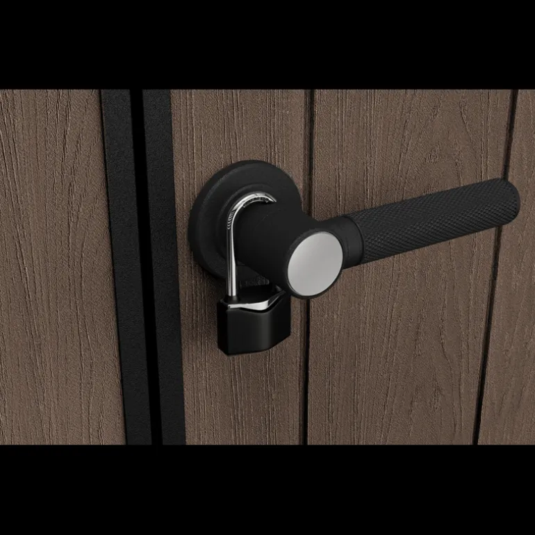 Keter Casetta da Giardino in Resina NEWTON PLUS 757 - Doppia Scelta di Montaggio