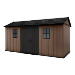 Keter Casetta da Giardino in Resina NEWTON PLUS 1575 - Doppia Scelta di Montaggio