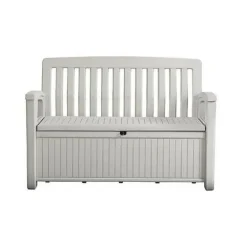 Keter Cassapanca in Resina PATIO BENCH Bianca