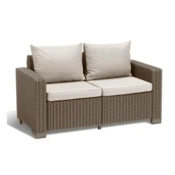 Keter Divano 2 Posti CALIFORNIA Cappuccino