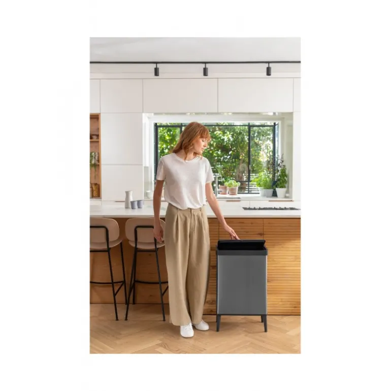 Keter Pattumiera VERTO High Grigio Perlato