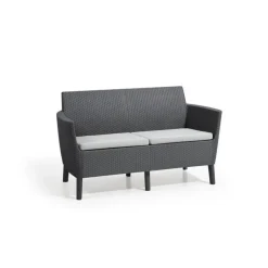 Keter Set Lounge 2 posti SALEMO Grafite