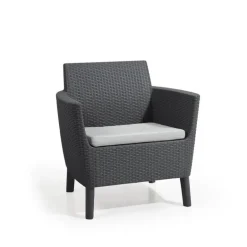 Keter Set Lounge 2 posti SALEMO Grafite