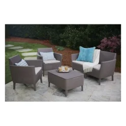 Keter Set Lounge 2 posti SALEMO Cappuccino