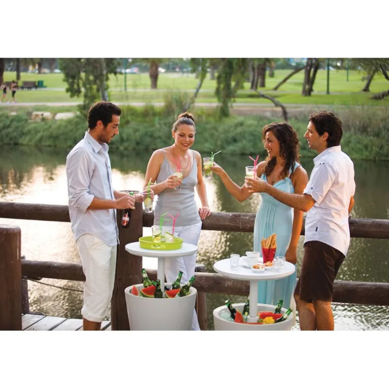 Keter Tavolino in Resina COOL BAR Bianco