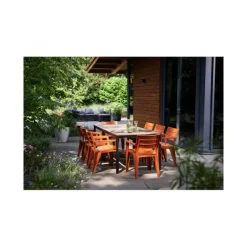 Keter Tavolo PORTO 200 effetto Legno struttura Grafite